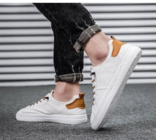 Load image into Gallery viewer, Men Casual Shoes Fashion Canvas Breathable Autumn Lace Up Comfortable Casual Shoes Outdoor Men Sneakers Womens Canvas Shoes Sneakers Low Top Tennis Shoes Casual Walking Shoes
