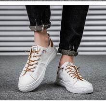 Load image into Gallery viewer, Men Casual Shoes Fashion Canvas Breathable Autumn Lace Up Comfortable Casual Shoes Outdoor Men Sneakers Womens Canvas Shoes Sneakers Low Top Tennis Shoes Casual Walking Shoes
