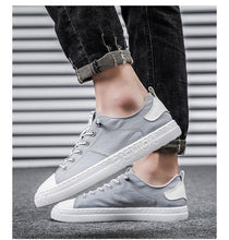 Load image into Gallery viewer, Men Casual Shoes Fashion Canvas Breathable Autumn Lace Up Comfortable Casual Shoes Outdoor Men Sneakers Womens Canvas Shoes Sneakers Low Top Tennis Shoes Casual Walking Shoes
