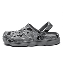 Load image into Gallery viewer, Men Causal Summer Sandals Garden Clogs Soft Memory Hospital Shoes Men Slip On Beach Water Sandals Anti-Skid Water Shoes Summer Garden Camouflage Men Walking Clogs
