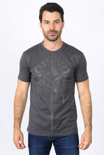 Load image into Gallery viewer, Mens Modern Fit Stretch Crystals T-Shirt
