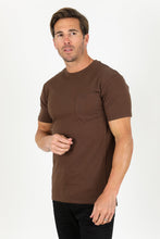 Load image into Gallery viewer, Classic Cotton Knit Brown T-Shirt
