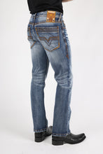 Load image into Gallery viewer, Holt Men&#39;s Dark Blue Boot Cut Jeans
