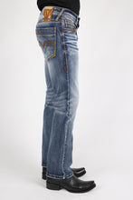 Load image into Gallery viewer, Holt Men&#39;s Dark Blue Boot Cut Jeans
