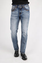 Load image into Gallery viewer, Holt Men&#39;s Dark Blue Boot Cut Jeans
