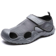 Load image into Gallery viewer, Men Flip Flops Sandals Summer Slippers Summer Beach Slippers Sandals Breathable Slip On Shoes Outdoor Home Slip On Walking Casual Fashion Clogs For Mens

