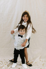 Load image into Gallery viewer, Men in Black Boys Bow Tie
