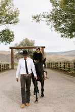 Load image into Gallery viewer, Men in Black Darling Hair Bow
