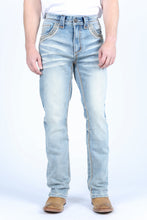 Load image into Gallery viewer, Holt Men&#39;s Indigo Slim Boot Cut Jeans
