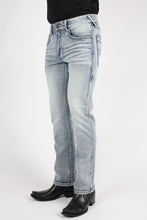 Load image into Gallery viewer, Holt Men&#39;s Light Blue Boot Cut Jeans
