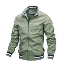 Load image into Gallery viewer, Men Lightweight Fashion Jacket Men New Casual Windbreaker Jacket Coats Windbreaker Jackets For Men Spring Autumn Casual Outdoor Waterproof Elegant Blue Slim Jackets
