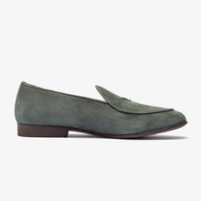 Load image into Gallery viewer, Men's Pine Suede Milano Loafer
