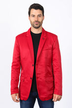 Load image into Gallery viewer, Men's Double Button Red Blazer
