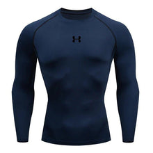 Load image into Gallery viewer, Men Running Compression T-shirt Long sleeves Sport Tees Gym Fitness Sweatshirt Male Jogging Tracksuit Homme Athletic Shirt Tops
