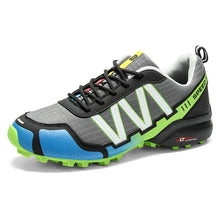 Load image into Gallery viewer, Men Running Sneakers Outdoor Breathable Anti-Skid Wear Resistant Lace-Up Sneakers Male Jogging Training Travel Sport Athletic Sneakers Support Gym Tranning Non Slip Lightweight Sneaker
