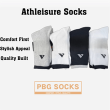 Load image into Gallery viewer, High-Performance Men&#39;s Crew socks Athleisure Comfort (9-11, 10-13) (Pack of 6, 12)
