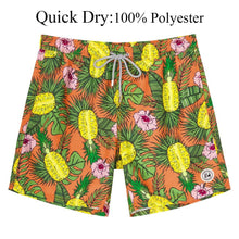 Load image into Gallery viewer, Men's Beach Shorts Boardshorts with Mesh Lining Men's Swimwear Beachwear Quick Dry Swim Shorts Swimming Trunks for Men Men's Beach Trunks Men's Beach Shorts Surfing Boardshorts with Mesh Lining Swimwear Outdoor Surfing Pants

