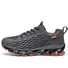 Load image into Gallery viewer, Men's Breathable Mesh Lace Running Shoes Outdoor Fitness Training Sports Shoes Non-slip Wear-resistant Casual Couple Sport Running Athletic Non Slip Fashion Sneakers
