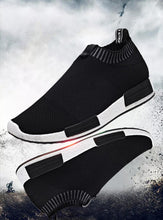 Load image into Gallery viewer, Men's Breathable Running Shoes Casual Fashion Outdoor White Espadrilles Sports Shoes Light Socks Lightweight Breathable Walking Running Shoes Mesh Workout Casual Sports Men's Jogging Sneakers

