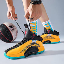 Load image into Gallery viewer, Men's Casual Breathable Comfortable Cushioned Soft Professional Sports Basketball Shoes Outdoor Street Sports Shoes Lightning Professional Anti Slip Sports Shoes For Running Walking
