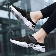 Load image into Gallery viewer, Men's Casual Shoes Rubber Flip Flops Slippers Home Beach Sandals Man Shoes Tennis Fitness Fashion Summer Clogs Sandals Shoes Breathable Beach Walking Slippers Shoes
