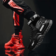 Load image into Gallery viewer, Men's High Quality Top Fashion Leather Sneakers Trend Comfortable Man Casual Shoes Outdoor Non-slip Breathable Mens Basketball Luxury Fashion Running Sneakers
