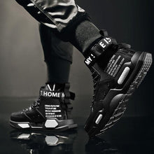 Load image into Gallery viewer, Men's High Quality Top Fashion Leather Sneakers Trend Comfortable Man Casual Shoes Outdoor Non-slip Breathable Mens Basketball Luxury Fashion Running Sneakers
