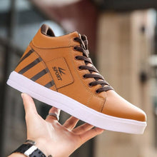 Load image into Gallery viewer, Men's High Top Sneakers Breathable Street Sports Shoes Hip Hop Trendy Style Casual Shoes Fashion Sneakers Breathable Comfort Walking Mens Sneakers
