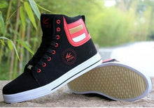 Load image into Gallery viewer, Men's High Top Sneakers Breathable Street Sports Shoes Hip Hop Trendy Style Casual Shoes Fashion Sneakers Breathable Comfort Walking Mens Sneakers
