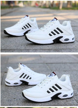 Load image into Gallery viewer, Men's  Leather Autumn Shoes Casual Sneakers Tennis Fashion White Trainers Sneakers Casual Leather Fashion Sneakers Breathable Sports Running Sneakers
