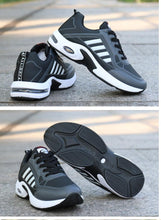 Load image into Gallery viewer, Men's  Leather Autumn Shoes Casual Sneakers Tennis Fashion White Trainers Sneakers Casual Leather Fashion Sneakers Breathable Sports Running Sneakers
