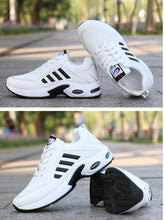 Load image into Gallery viewer, Men's  Leather Autumn Shoes Casual Sneakers Tennis Fashion White Trainers Sneakers Casual Leather Fashion Sneakers Breathable Sports Running Sneakers
