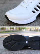 Load image into Gallery viewer, Men's  Leather Autumn Shoes Casual Sneakers Tennis Fashion White Trainers Sneakers Casual Leather Fashion Sneakers Breathable Sports Running Sneakers
