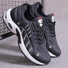 Load image into Gallery viewer, Men's  Leather Autumn Shoes Casual Sneakers Tennis Fashion White Trainers Sneakers Casual Leather Fashion Sneakers Breathable Sports Running Sneakers
