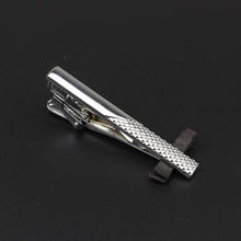 Load image into Gallery viewer, Men's Metal Tie Clip Bright Stainless Steel Tie Clip Men's Classic Tie Clip Elegant Jewelry Necktie Clips Clasp Simple Wedding Jewelry Necktie Clips For Party Charming Creative Anniversary Gifts
