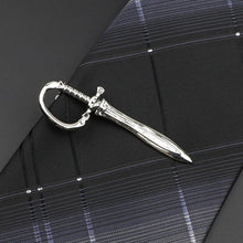 Load image into Gallery viewer, Men's Metal Tie Clip Vintage Unique Shape Bright Stainless Steel Necktie Clasp Gentleman's Party Luxury Tie Bars Clips Wedding Luxury Design Accessories For Men

