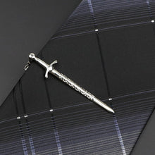 Load image into Gallery viewer, Men's Metal Tie Clip Vintage Unique Shape Bright Stainless Steel Necktie Clasp Gentleman's Party Luxury Tie Bars Clips Wedding Luxury Design Accessories For Men
