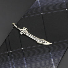Load image into Gallery viewer, Men's Metal Tie Clip Vintage Unique Shape Bright Stainless Steel Necktie Clasp Gentleman's Party Luxury Tie Bars Clips Wedding Luxury Design Accessories For Men
