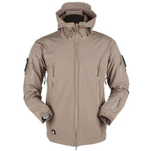 Load image into Gallery viewer, Men's Outdoor Soft Fleece Jacket Men's And Women's Jacket Unique Jackets For Men Windproof  Waterproof Breathable Jacket Thermal Hooded Tactical Jacket Outdoor Camouflage Fleece Hooded Coat
