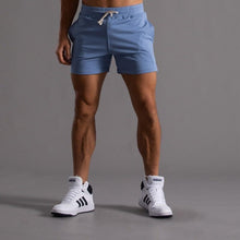 Load image into Gallery viewer, Men's Sports Shorts  Running Jogger Gym Fitness Shorts Loose Quick Drying Breathable Basketball Badminton Training Pants Running Shorts Cotton Bodybuilding Short Pants
