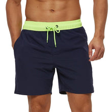 Load image into Gallery viewer, Men's Stretch Swim Trunks Quick Dry Beach Shorts With Zipper Pockets and Mesh Lining  Men's Swim Trunks Quick Dry Beach Shorts with Pockets Swimsuits for Men
