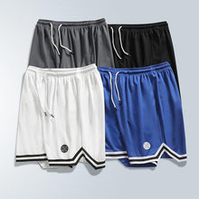 Load image into Gallery viewer, Men's Summer Mesh Sports Shorts Basketball Fitness Speed Dry Running Breathable Shorts Casual Loose Large Size Mens Quick Dry Workout Shorts Basketball Shorts
