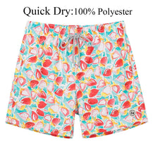 Load image into Gallery viewer, Men's Swim Shorts Quick Dry Beach Board Shorts with Mesh Lining New Summer Swimwear Surfing Swim Trunks for Men Men's Shorts Athletic Shorts Men's Spring and Summer Street Leisure Sports Drawstring Men's Short
