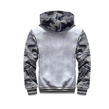 Load image into Gallery viewer, Men's Winter Jacket Camouflage Thick Warm Jackets Hooded Long Sleeve Jacket Man Casual Hoodies Men Winter Sweatshirt Warm Soft Jacket Men's Clothing Heavyweight Jacket Ideal Gift For Friends
