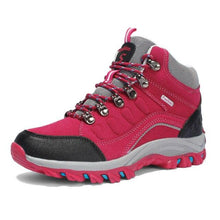 Load image into Gallery viewer, Men's Women's New Outdoor Climbing Hiking Sports Shoes Comfortable Breathable Wear-Resistant Men's Soft Casual Shoes Outdoor Walking Lace Up Anti-Slip Comfortable Ankle Booties

