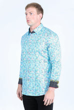 Load image into Gallery viewer, Satin Cotton/Spandex Long Sleeve Shirt
