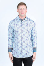 Load image into Gallery viewer, Satin Cotton/Spandex Long Sleeve Shirt

