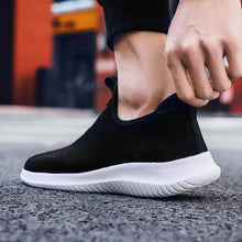 Load image into Gallery viewer, Men Sneakers Lightweight Casual  Slip On Walking Socks Sneakers Trainers Mesh Flat Breathable Summer Walking Beach Mesh Shoes Comfortable Mesh Athletic Espadrilles
