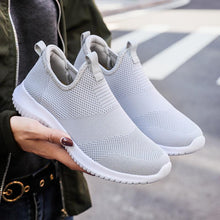 Load image into Gallery viewer, Men Sneakers Lightweight Casual  Slip On Walking Socks Sneakers Trainers Mesh Flat Breathable Summer Walking Beach Mesh Shoes Comfortable Mesh Athletic Espadrilles
