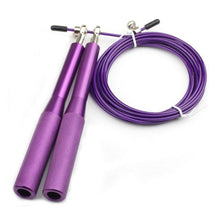 Load image into Gallery viewer, Men Speed Jump Rope Workout Professional Gym Cable Steel Wire Bearing Skipping Rope Flexible Jump Ropes For Fitness Quite Skipping Rope With Bearing And Slender Aluminum Alloy Handle
